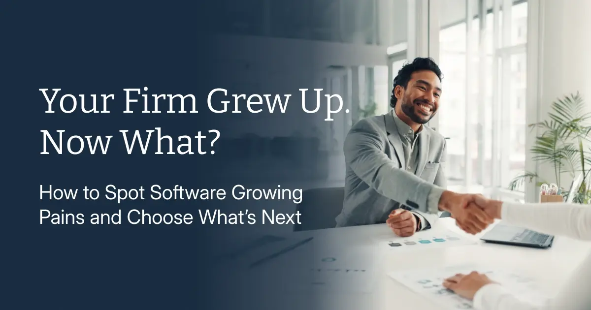 So Your Firm Grew Up. Now What